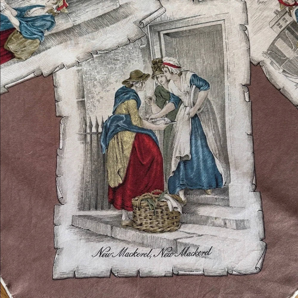 Thirkell Vintage Cries Of London Scarf